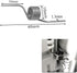 DUODUO 2 Pack Refrigerator French Door Counterclockwise Wrapped Spring Heavy-Duty Replacement for LG/Kenmore Models