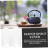 4pcs Ceramic Teapot Spout Dust Cover, Silicone Case Pour Spout Caps for Home Kettle Spout Protection
