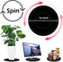 16Inch Lazy Susan Turntable - Heavy Duty Rotating Swivel Steel Ball Bearings - Flat Base Stand
