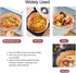 Air Fryer Disposable Paper Liner, Square Non-Stick Baking Sheet for Air Fryer Basket, Oil-proof, Water-proof (50PCS 7.9