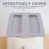 HEMOTON 2 Slice Toaster Lid, Silicone Toaster Cover, Bread Maker Cover Accessories