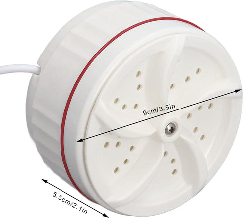Portable Washing Machine: Mini Impeller Washer for RV, Camping, Hiking, Foldable 30 Minutes Cycle