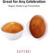 Caperci Standard White Foil Cupcake Liners 150-Pack, Premium Greaseproof Muffin Wrappers for Baking