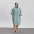 Swimmer Surf Poncho Hooded Towel for Adults Quick Dry Beach Changing Robe with Pockets, Unisex Swim Cover-Up, Grass