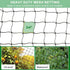 25'x25' 3/4" BSTPCOO Bird Netting for Chicken Coop, Nylon Mesh Poultry Netting Chicken Net Roof Hawk, Aviary Net Deer
