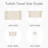 Set 6 Set 2 2 2 Sets Set Comfort Spaces Turkish Bathroom Towel Piece Luxury Bath Towel Hand Towel for Bathroom