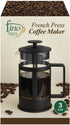 Fino French Press Coffee Maker, Brews Up to 3 Servings, 12-Ounce Capacity