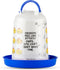 Stromberg's Poultry Drinker 5L, Blue Chicken Emoji Poultry Waterer, Heavy Duty UV-Resistant