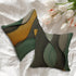 SiuSue Mid Century Modern Throw Pillow Case, Abstract Pillow Covers 18x18 Set of 4, Green Decorative Throw Pillows for