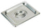 Winco SPSCS 44202 Solid Cover, Stainless Steel, Medium Size
