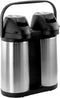 Megachef Airpot, Dual 1.9L, Silver