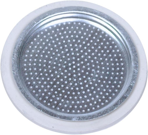 IMUSA USA Aluminum Stovetop Espresso Maker Replacement Rubber Ring & Filter for 3 Cup