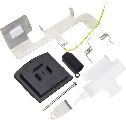 8201756 W10823377 Refrigerator Ice Dispenser Door Kit for Whirlpool Door Chute W10467899 AP3872692 1164531, 8201756VP