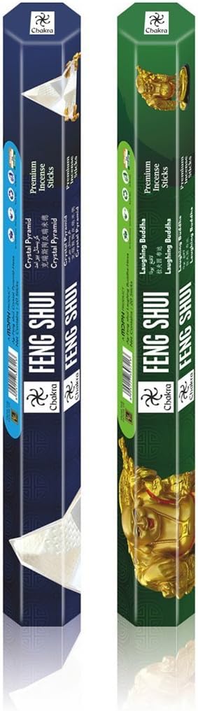 Fengshui Premium Natural Incense Sticks, 20 Sticks Per Box for Home or Workplace, Alluring Aroma Sticks