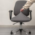 Computer Office Chair Cover - Protective & Stretchable Universal Chair Covers Stretch Rotating Chair Slipcover (Dark Grey) by Melaluxe