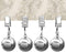 NAISI Tablecloth Weights, 10oz Heavy Premium Tablecloth Clips with Added Weights (4 Pack)