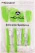 Silicone Spatulas Set, Heat Resistant Rubber Spoon Spatula Non-Stick Scrapers for Baking Mixing Tool (Green Set)