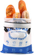 SumDirect Bread Bags for Homemade Breads- 1 Pack Blue Reusable Zipper Bread