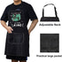 BWWKTOP Adjustable Air Fryer Oven Apron with Pockets, Gifts for Air Fryer Lovers & Chefs, Air Fryer King