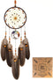 Urdeoms Tree of Life Dream Catchers for Bedroom, Adult Brown Boho Wall Decor for Girls, Chakra Crystal Healing Stones,