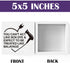 5x5 Inch 013 Funny Hairstylist Gifts for Women & Men - Salon Decor Ideas - Sign
