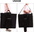 26x25 inches REDCAMP Oxford Carry Bag for Folding Table, Extra Large Strong Heavy Duty Storage Bag with Handles, Black