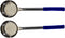 8 Ounce Solid Stainless Steel Portion Control Ladle Spoon for Measuring and Serving, Pack of 2