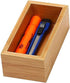 YBM HOME Bamboo Drawer Organizer Storage Box for Kitchen, Office, Bedroom, Craft, 3x6x2 inch