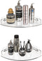 GeekDigg Corner Shower Caddy - Set of 2 No-Drill Acrylic Bathroom Organizer