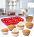 Jumbo White Cupcake Liners, Greaseproof Paper 200-Count Muffin Baking Cups for Wedding Birthday Celebration Occasion