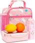 FlowFly Kids Lunch Box Insulated Soft Bag, Mini Cooler Thermal Meal Tote Kit for Girls, Boys, Unicorn