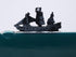 Generic Unsinkable Boat Black Pearl Pirate Ship in a Box Bottle Decorations, Ship Model Fluid Liquid Drift Bottle
