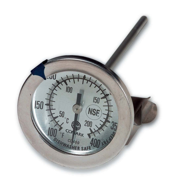 Candy/Deep Fry Thermometer by Comark CD400K with Clip, Multicolor