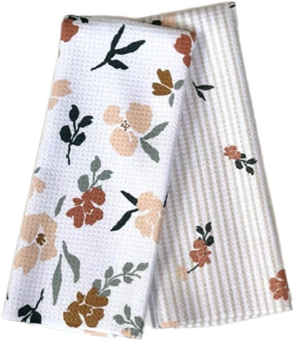 Trig Kitchen Towel. Tea Towel. Dish Cloth. Double Sided Design. Quick Dry Waffle