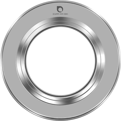 Steamer Ring Stainless Steel Adapter for 8 to 11inch Bamboo Steamer Baskets, Stainless Steel Ring Only