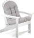 Adirondack Chair Cushion,44 Inches Waterproof High Back Outdoor Chair Cushions with Non-Slip