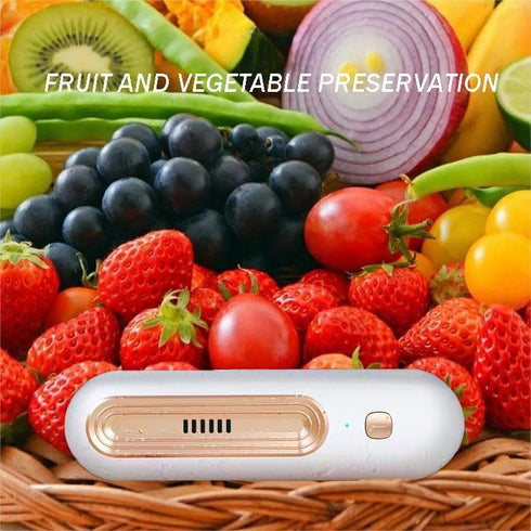USB Fridge Deodorizer, Rechargeable Portable Refrigerator Purifier, Freshener Odor Eliminator for Car, Closet, More