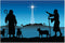 Fun Express Star Of Bethlehem Backdrop Banner for Christmas - Preprinted Party Decor, Wall Decor, 3 Pieces
