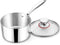 TeamFar 2qt Stainless Steel Saucepan with Lid, Tri-Ply Cooking Pot, Ergonomic Handle, Non-toxic & Dishwasher Safe