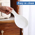 Kyraton Spoon Rest 2 Pack, Plastic Holder for Kitchen Counter, Utensil Rack for Spoons, Tongs, Spatulas