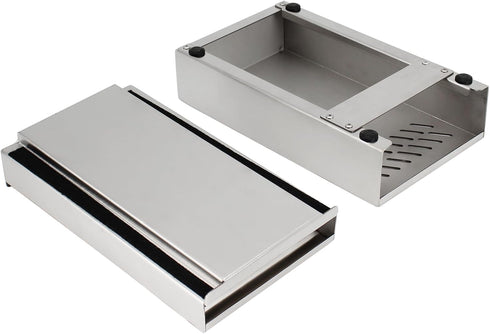 Espresso Knock Box Drawer, Stainless Steel Coffee Grounds Container, Removable Rubber Knock Bar, Non-slip Base, Mini