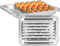 PARTY BARGAINS Aluminum Broiler Pans, 4 Pack Heavy-Duty Disposable Grill Pans for Cooking, Roasting, BBQ