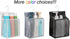 ALYER Hanging Mesh Shower Caddy Organizer - Bathroom Storage Bag with Hooks for College Dorm, Gym, RV and Travel, Black