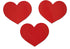 Novel Merk Red Heart Love Small Refrigerator Magnets Set, 12 Pieces for Teacher Decorations