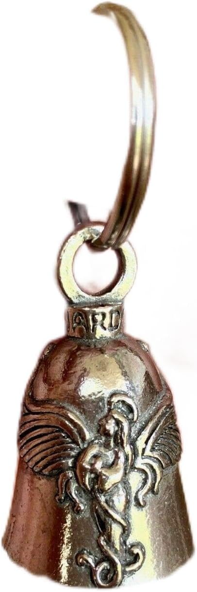 Guardian Bell Praying Angel with Custom Gift Box for Harley Biker Bell Ride to Live