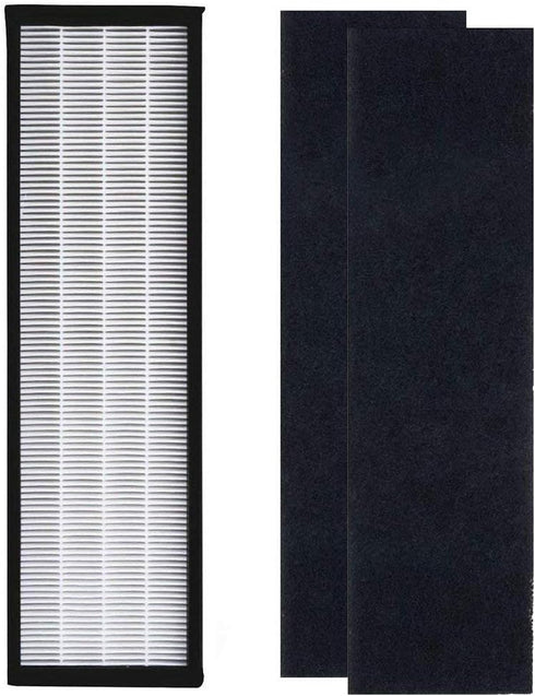 BBT BAMBOOST Filter B Replacement for Germguardian Air Purifier FLT4825, 1 HEPA True Filter & 2 Carbon Filters