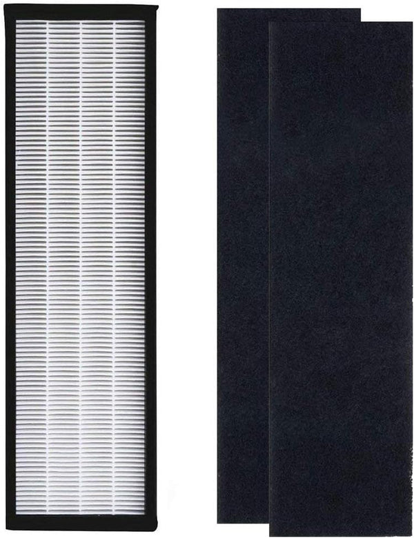 BBT BAMBOOST Filter B Replacement for Germguardian Air Purifier FLT4825, 1 HEPA True Filter & 2 Carbon Filters
