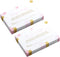 Pink and Gold Diaper Raffle Tickets - 25 Pack - Fun Baby Shower Game for Girls
