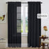NICETOWN Door Curtains for Doorway, Black Out Curtain Liners, Set of 2, 27" x 80" Each Panel