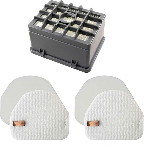 LLHome NV200 Hepa Filter - 1 Hepa + 2 Foam & Felt for Shark NV450 NV480 NV472 NV481 NV201 NV202 Vacuum